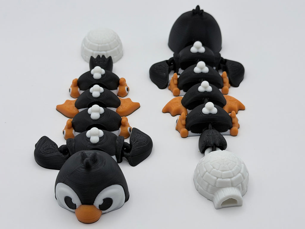 Arctic Flexi Penguin With Igloo