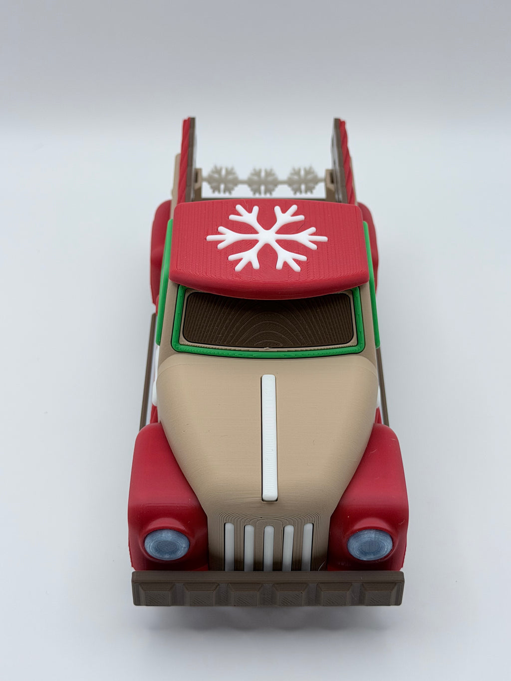 3D Printed Gingerbread Holiday Truck
